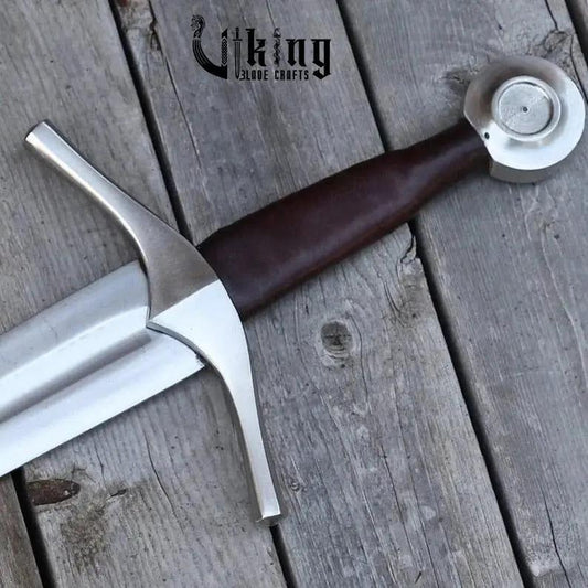 Templar Knight Medieval Sword – 14th Century Replica Blade Viking_Blade_Crafts