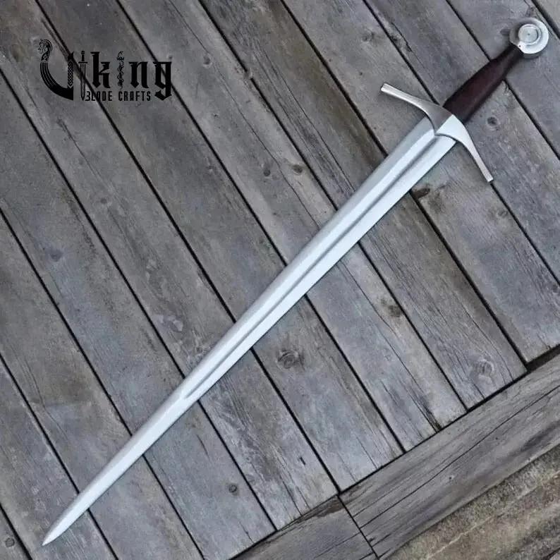 Templar Knight Medieval Sword – 14th Century Replica Blade Viking_Blade_Crafts