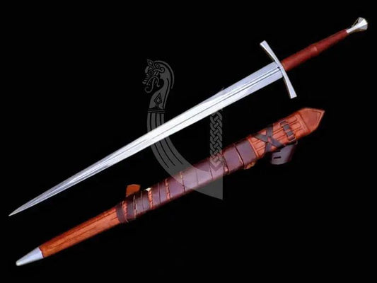 Custom Handmade Medieval Long Sword – Authentic Historical Replica Blade Viking_Blade_Crafts