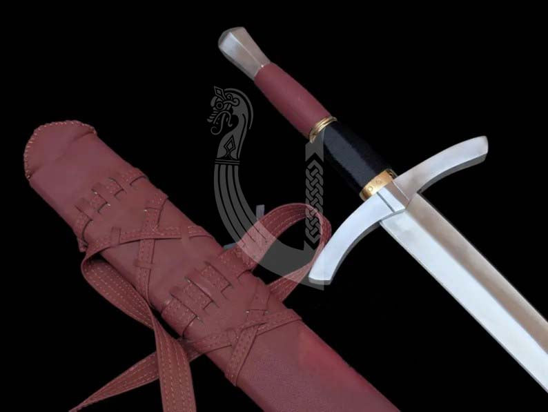 Handmade Medieval Templar Knight Sword – Historic Crusader Replica Blade