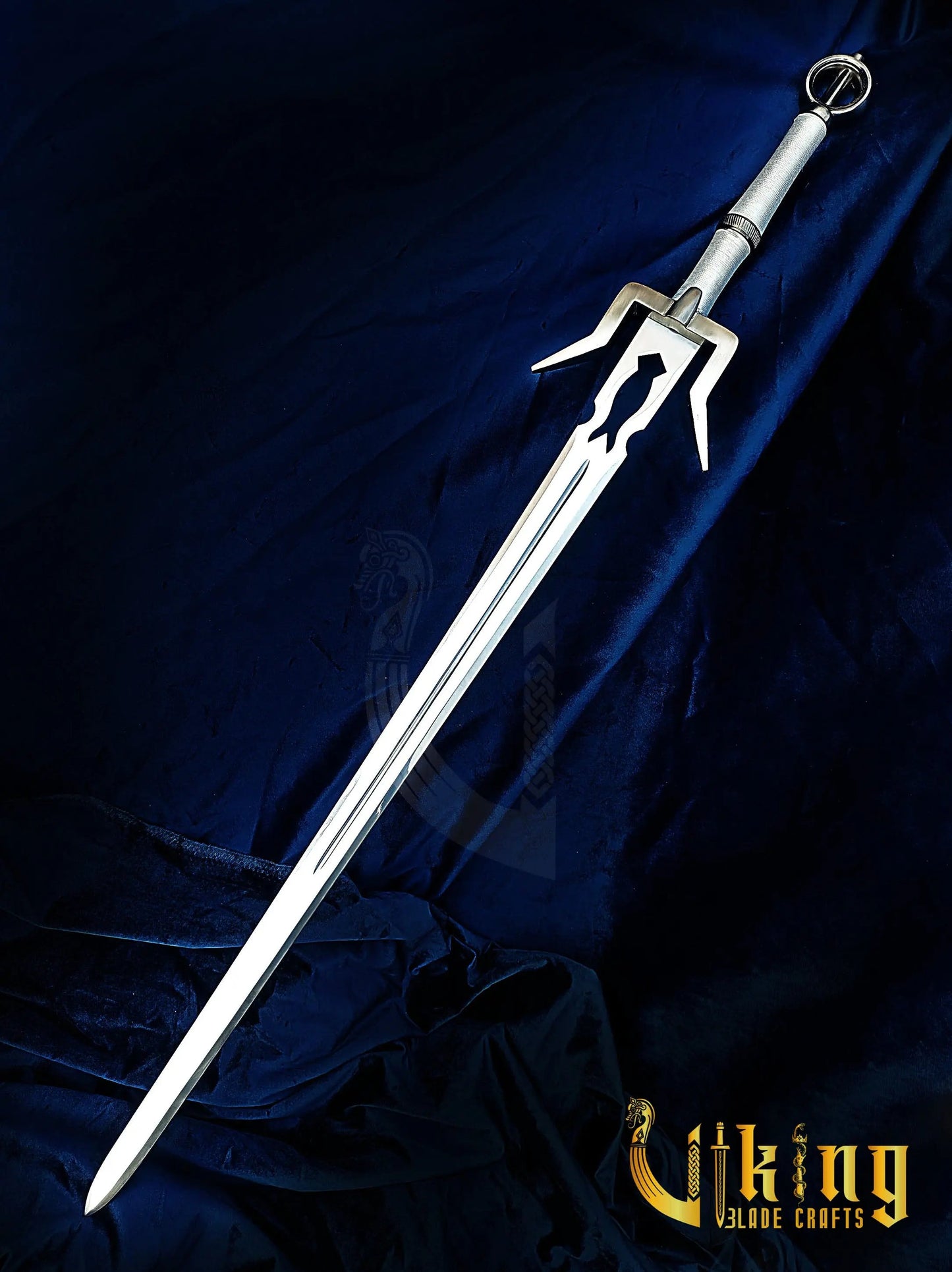 Ciri Sword Replica – Witcher Fantasy Blade with Scabbard & Display Viking_Blade_Crafts
