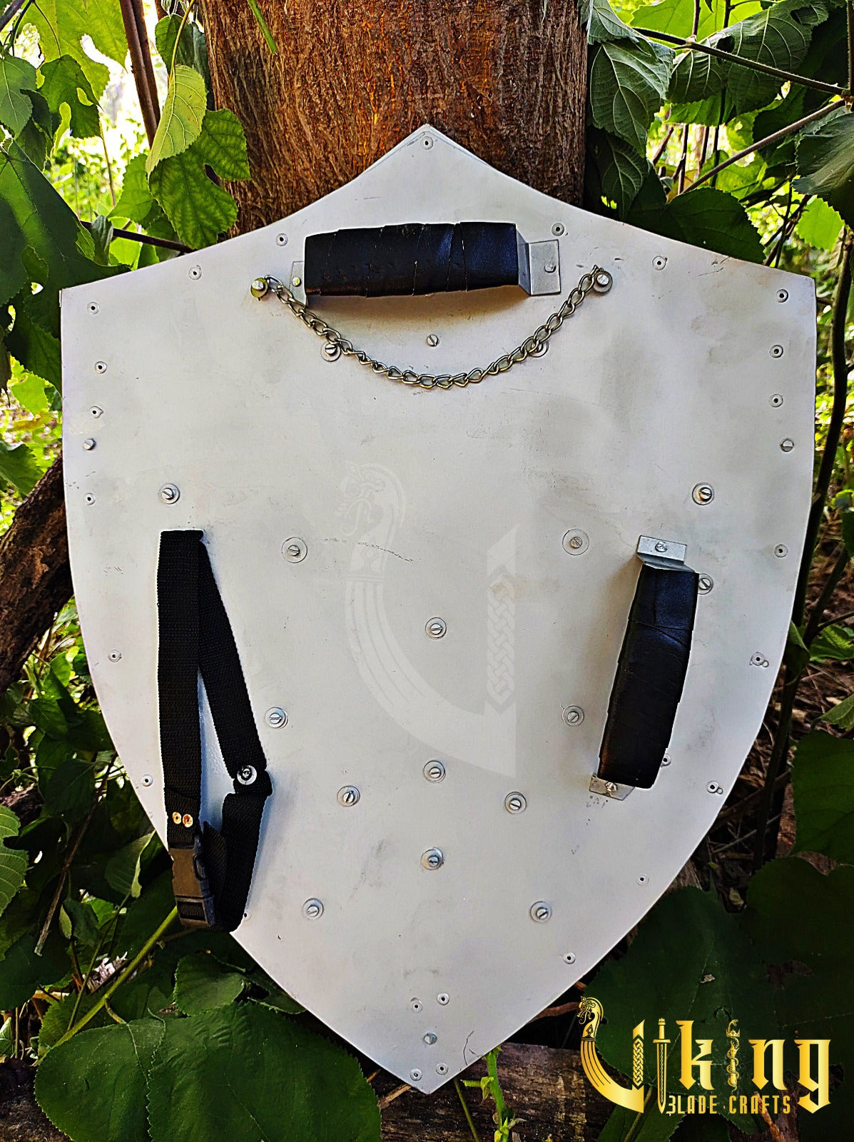 Zelda Master Sword & Hylian Shield Set — Blue Color-Plated Blade