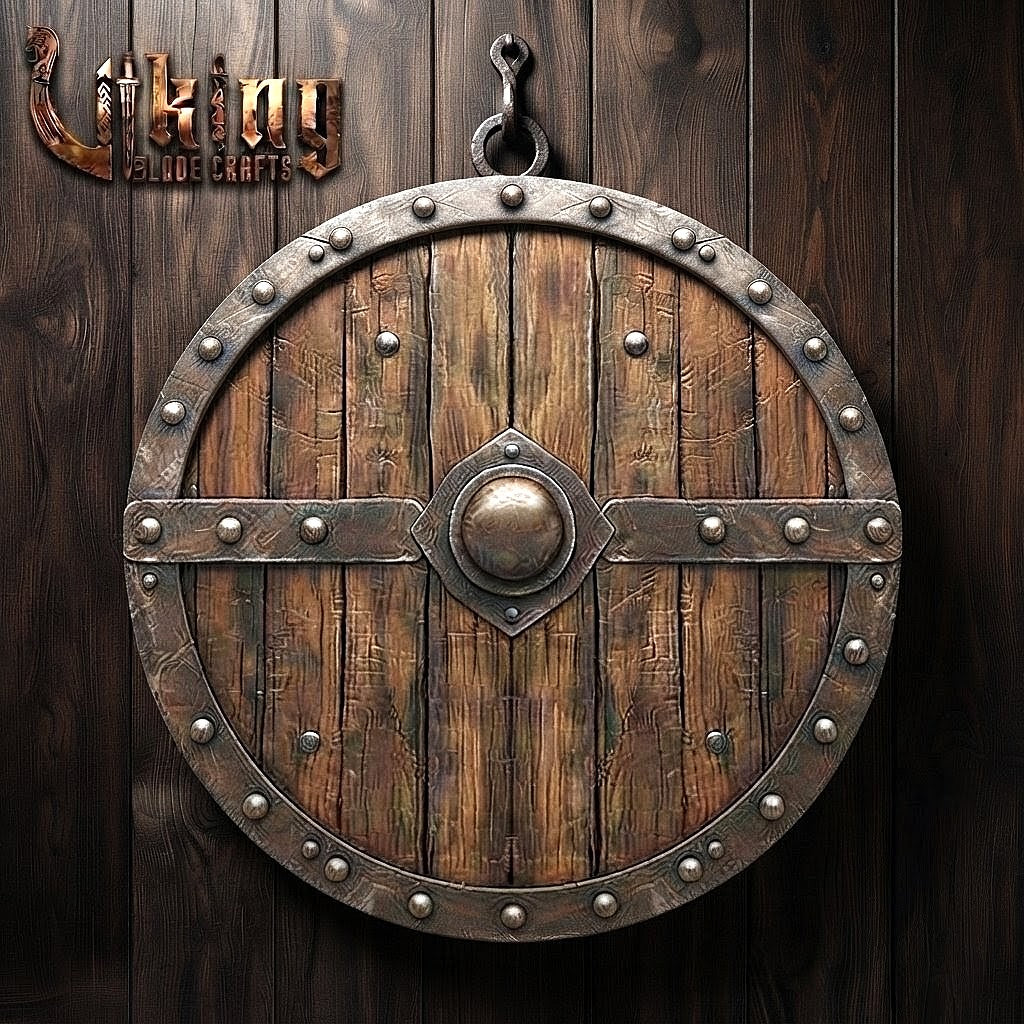 The Skjöldr of Birka Horizontal Diamond-Collar Norse Shield