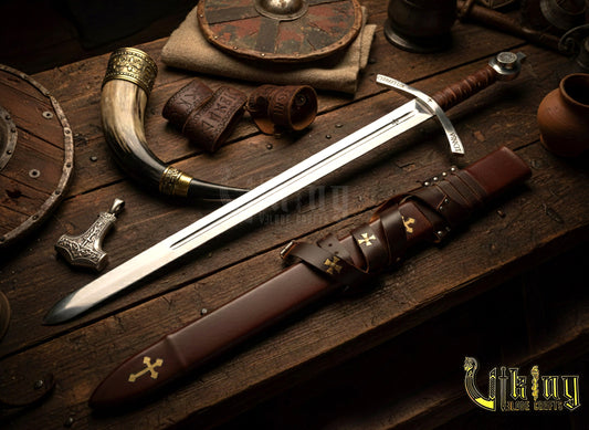 Faithkeeper Knights Templar Sword – Handmade Medieval Crusader Replica