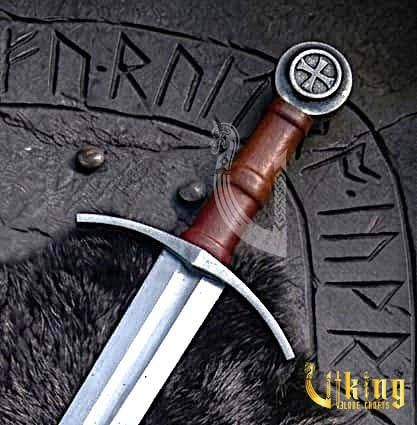 Handmade Knight Templar Sword Replica: Medieval Crusader Knight Blade