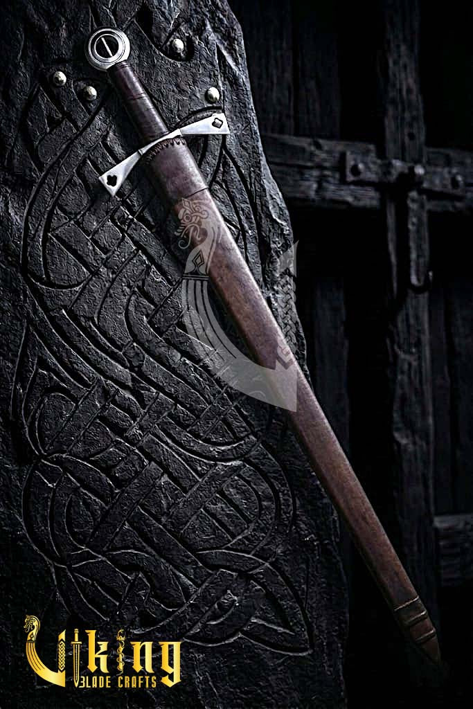 Handcrafted Irish Sword Replica: Premium Historic Celtic Medieval Blade