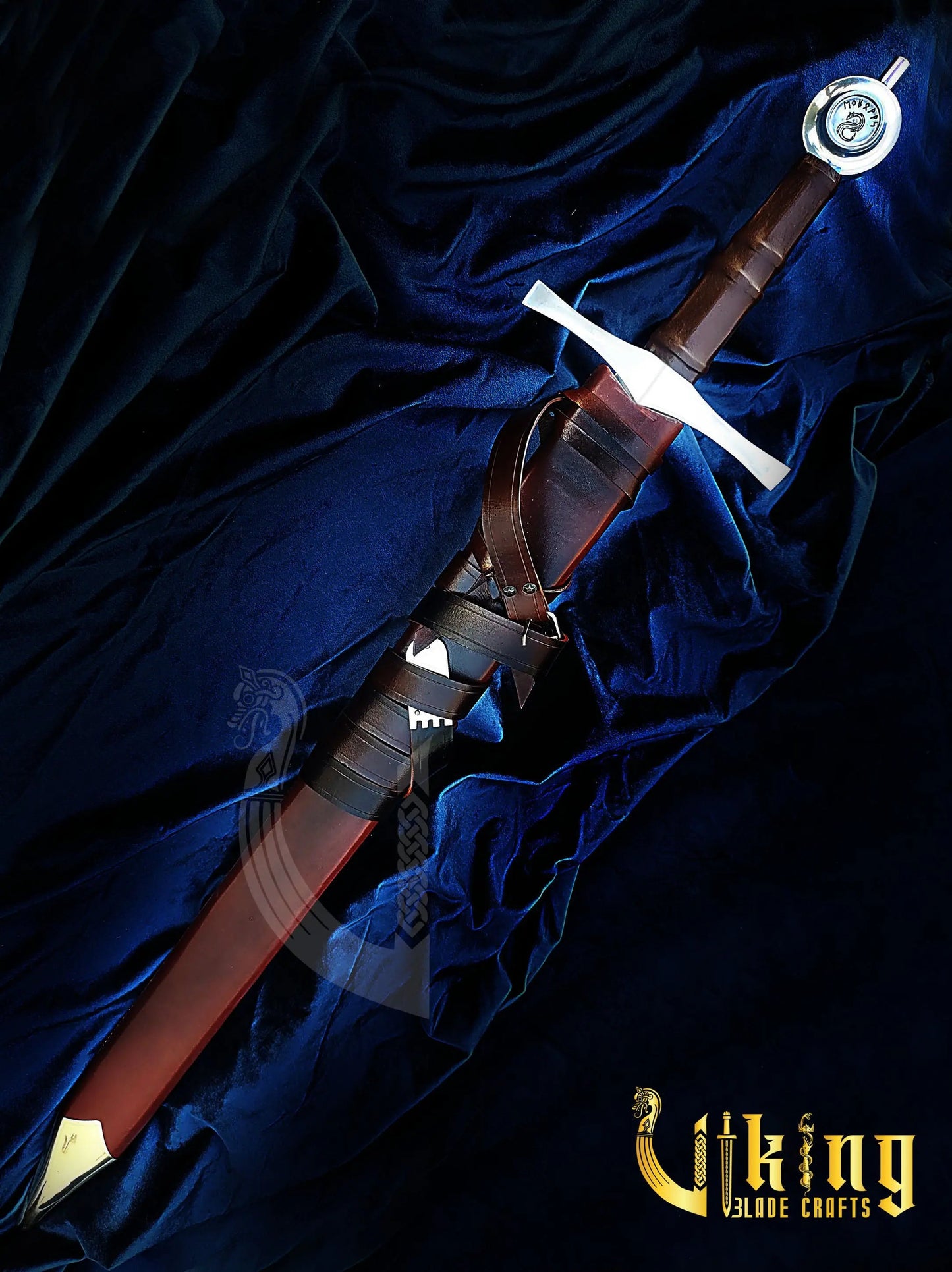 One-and-a-Half-Hand Warrior Blade of the Chivalric Order Viking_Blade_Crafts