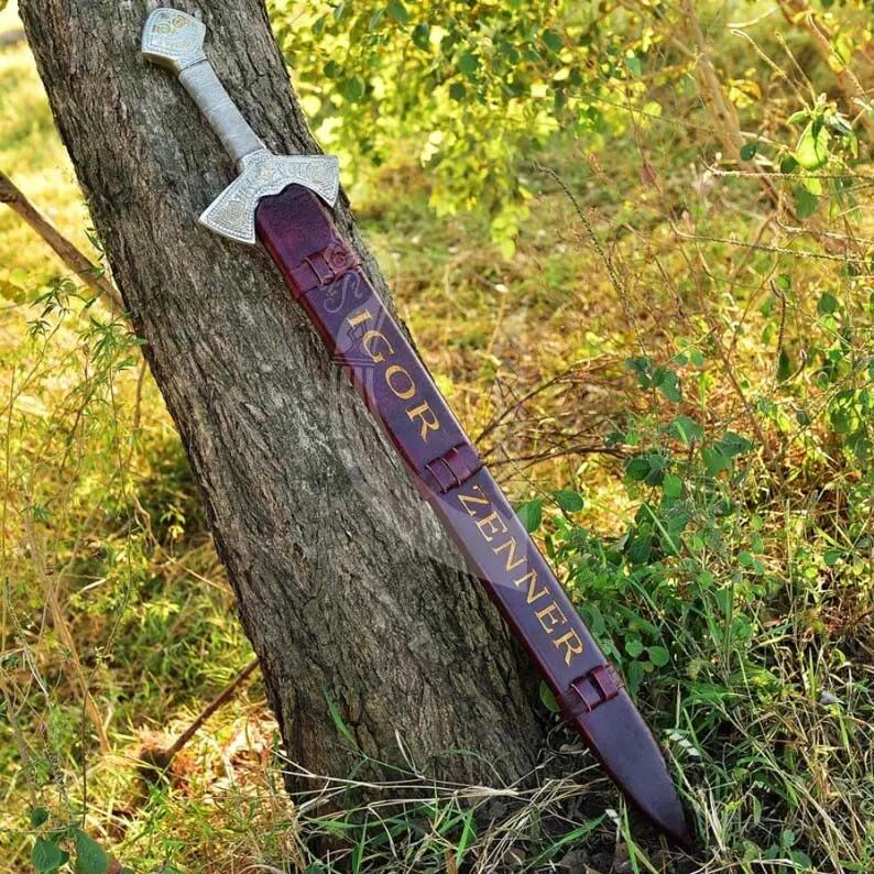 Handmade King Canute Viking Sword – Historic Norse Warrior Replica Blade Viking_Blade_Crafts