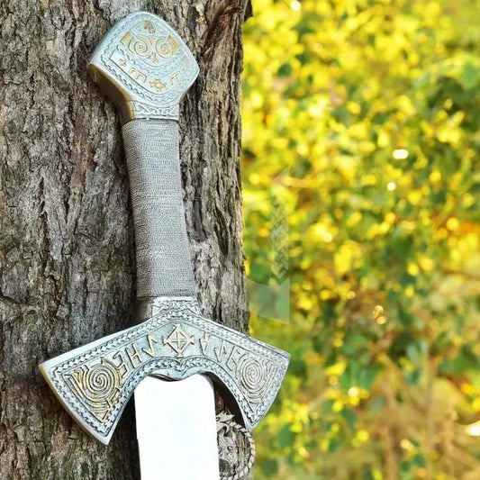 Handmade King Canute Viking Sword – Historic Norse Warrior Replica Blade Viking_Blade_Crafts