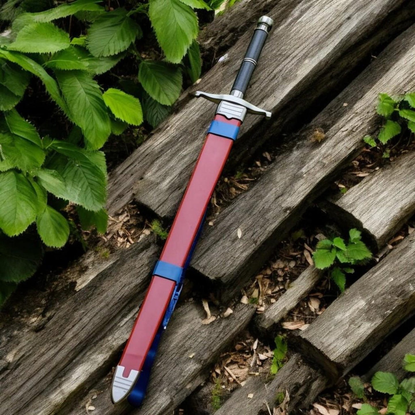 Handmade Future Trunks Anime Sword Replica with Steel Blade & Sheath