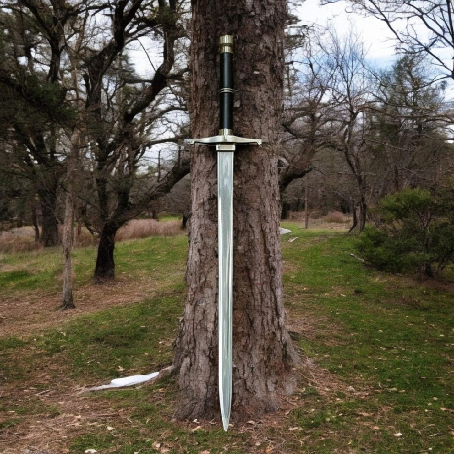 Handmade Future Trunks Anime Sword Replica with Steel Blade & Sheath
