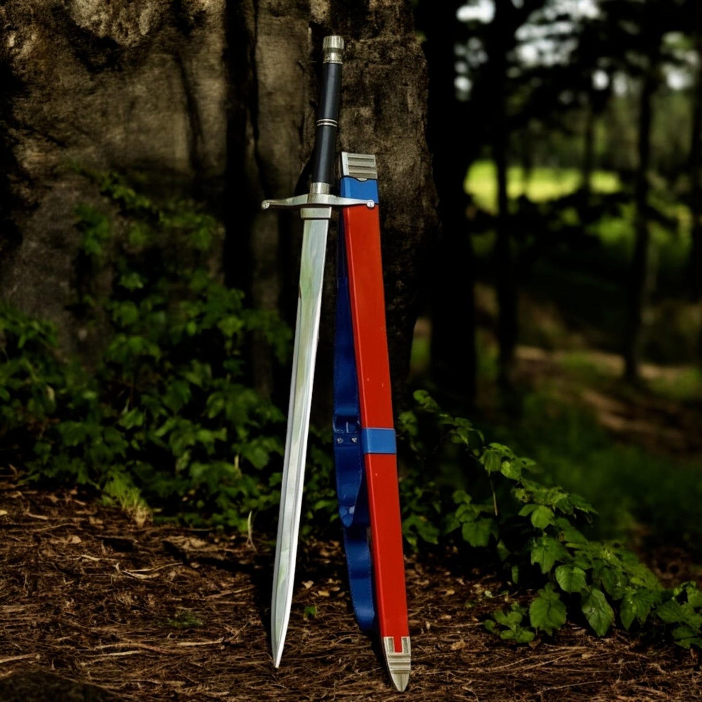 Handmade Future Trunks Anime Sword Replica with Steel Blade & Sheath