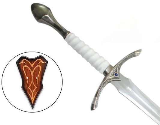 Gondolin Elven Sword White Edition | Fantasy Rings Movie Inspired Replica