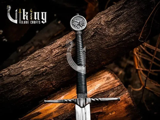 Master Sword of Geralt of Rivia Replica Viking_Blade_Crafts