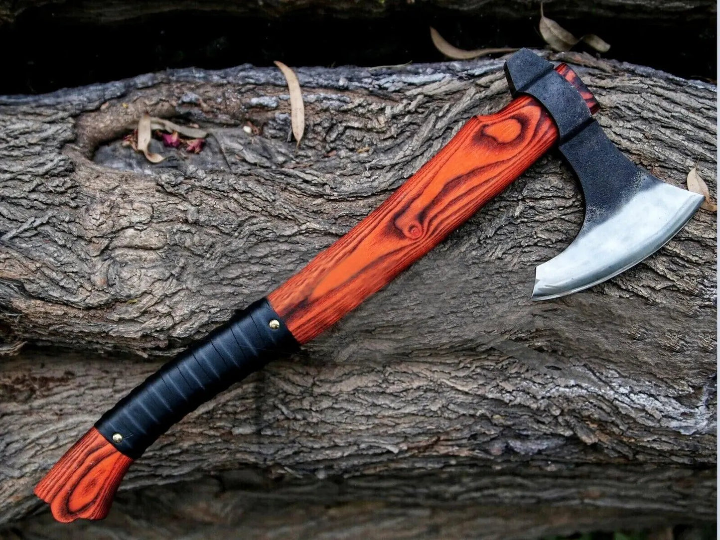 Hand-Forged High Carbon Steel Viking Axe – Traditional Battle Axe Viking_Blade_Crafts