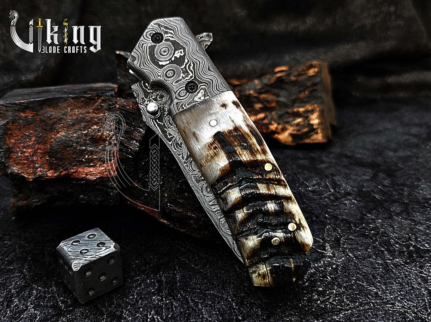 Damascus Folding Knives