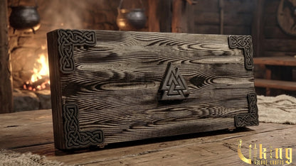 Hand-Carved Bear "bjǫrn" Handle Viking Axe | Custom Norse Axe