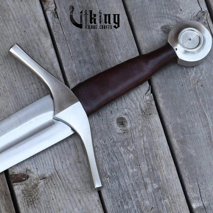 Templar Knight Medieval Sword – 14th Century Replica Blade