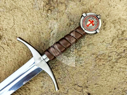 Accolade Sword of the Knights Templar – Handmade Medieval Collectible Blade