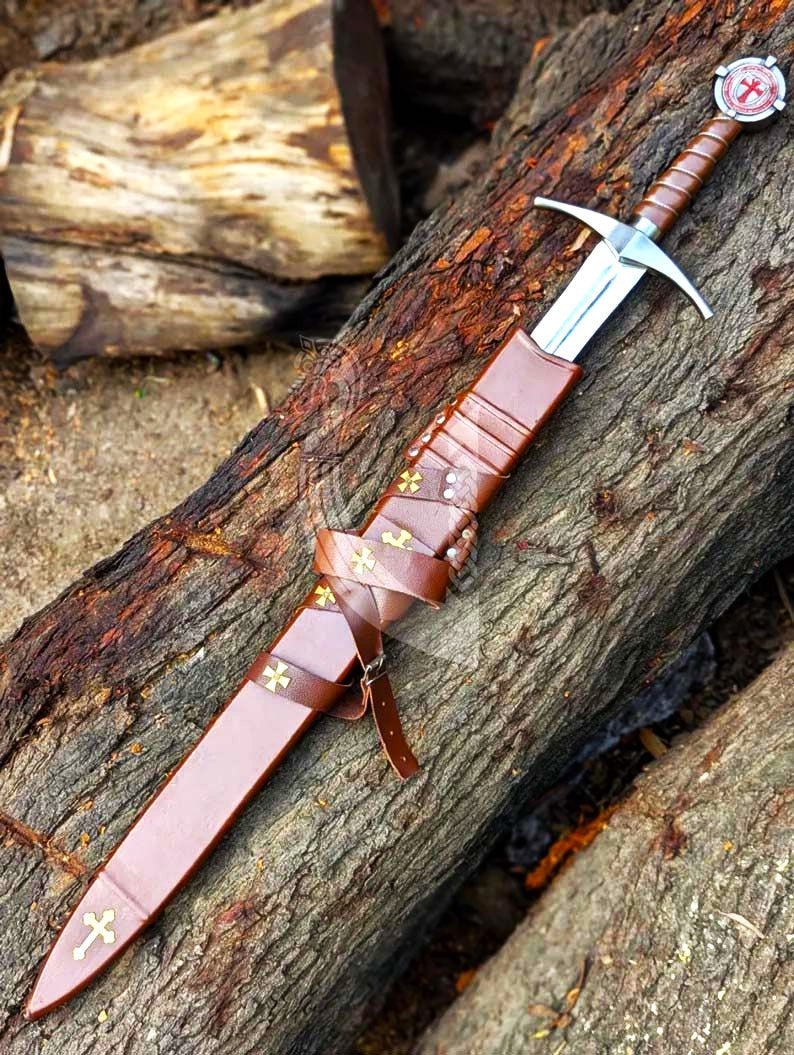 Accolade Sword of the Knights Templar – Handmade Medieval Collectible Blade