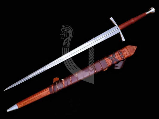 Custom Handmade Medieval Long Sword – Authentic Historical Replica Blade