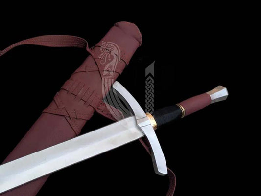 Handmade Medieval Templar Knight Sword – Historic Crusader Replica Blade
