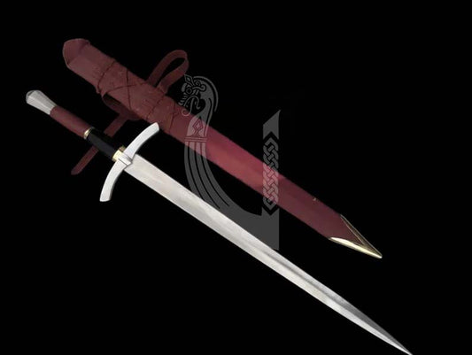 Handmade Medieval Templar Knight Sword – Historic Crusader Replica Blade