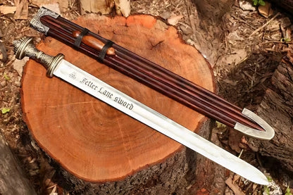 Handmade Fetter Lane Sword – Historic Viking Replica with Scabbard
