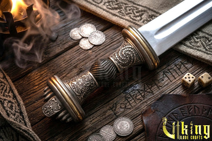 Handmade Fetter Lane Sword – Historic Viking Replica with Scabbard