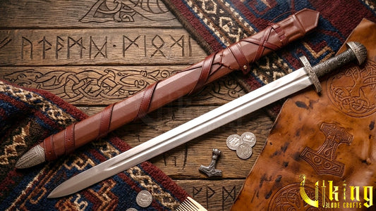Oslo Viking Sword with Scabbard | Intricately Crafted Norse Blade