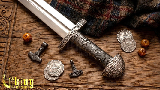 Oslo Viking Sword with Scabbard | Intricately Crafted Norse Blade