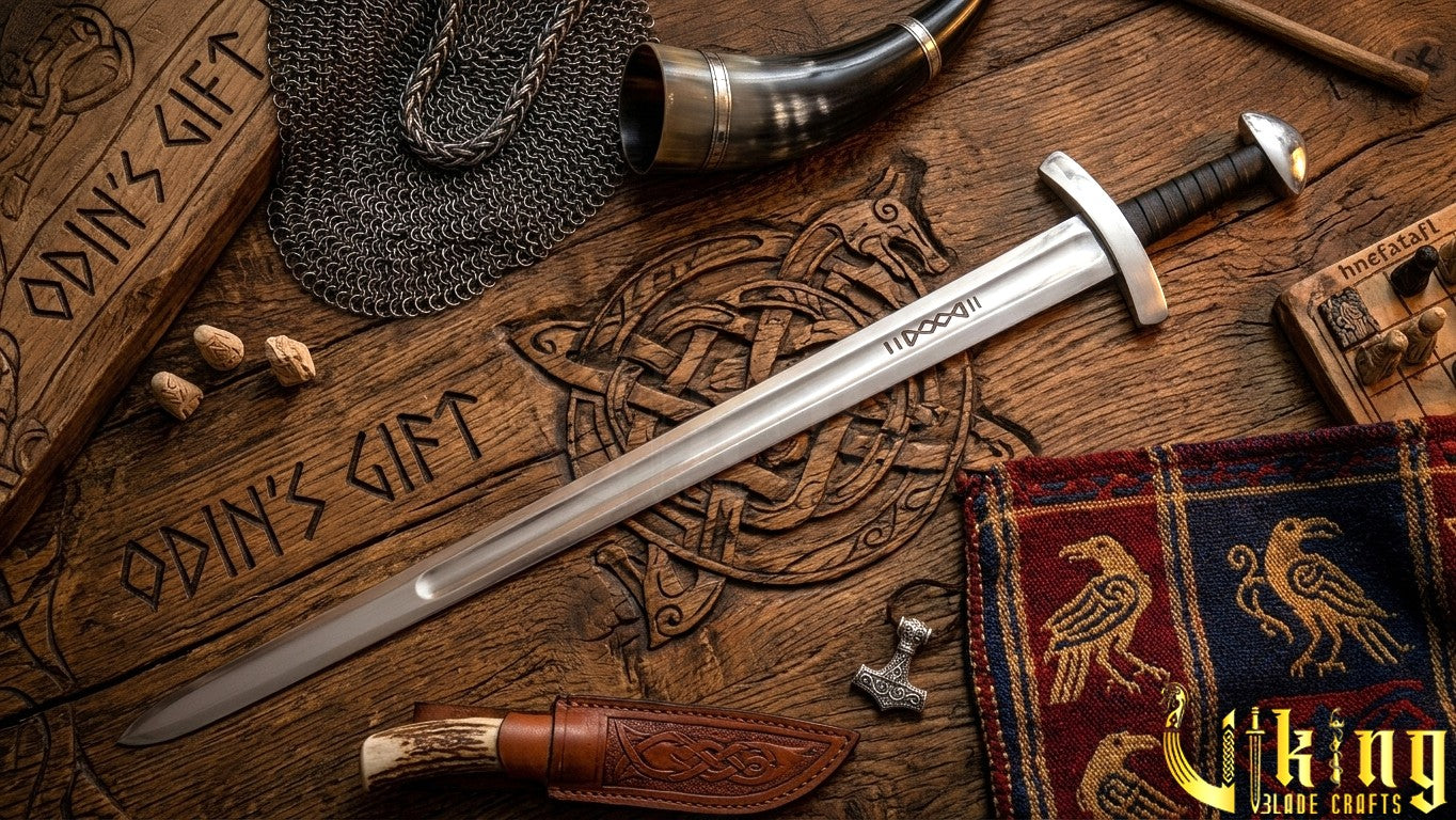 Ulfberht Viking Sword | Legendary Norse Battle-Ready Medieval Replica Sword