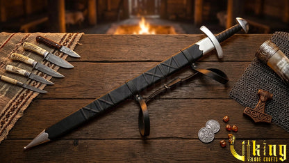 Ulfberht Viking Sword | Legendary Norse Battle-Ready Medieval Replica Sword