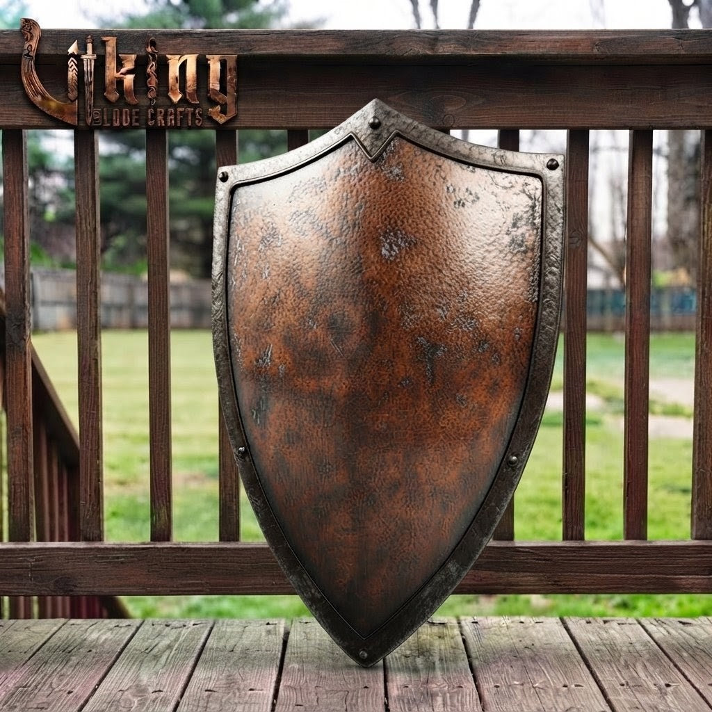 The Citadel Armorer’s Core: Handmade-Steel Framed Copper Shield