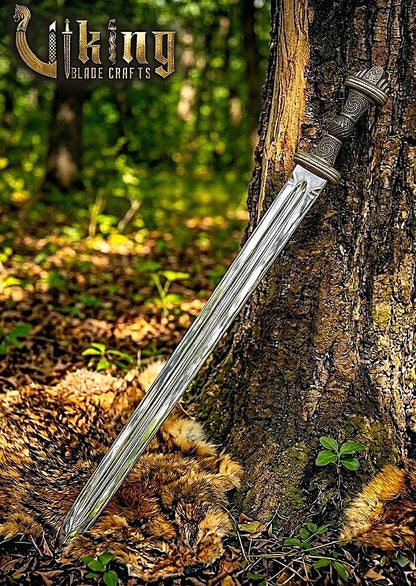 Handmade Fetter Lane Sword – Historic Viking Replica with Scabbard