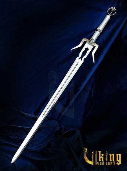 Ciri Sword Replica – Witcher Fantasy Blade with Scabbard & Display Viking_Blade_Crafts