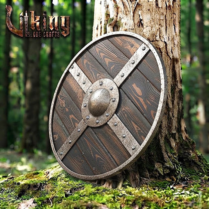The Skjöldr of Hedeby Diagonal Cross-Strap Norse Shield