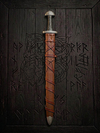 Oslo Viking Sword with Scabbard | Intricately Crafted Norse Blade