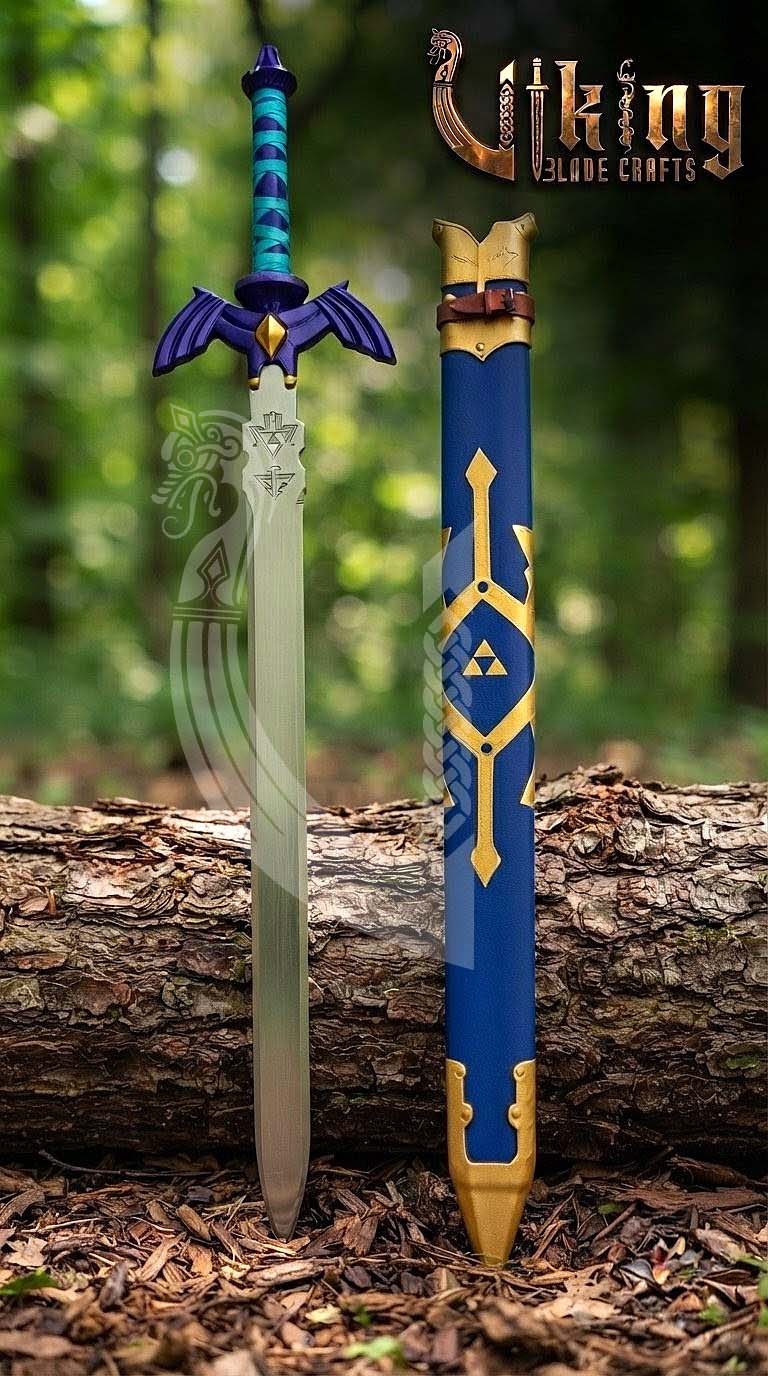 Zelda Master Sword Replica | 42" Premium Stainless Steel Sword & Scabbard