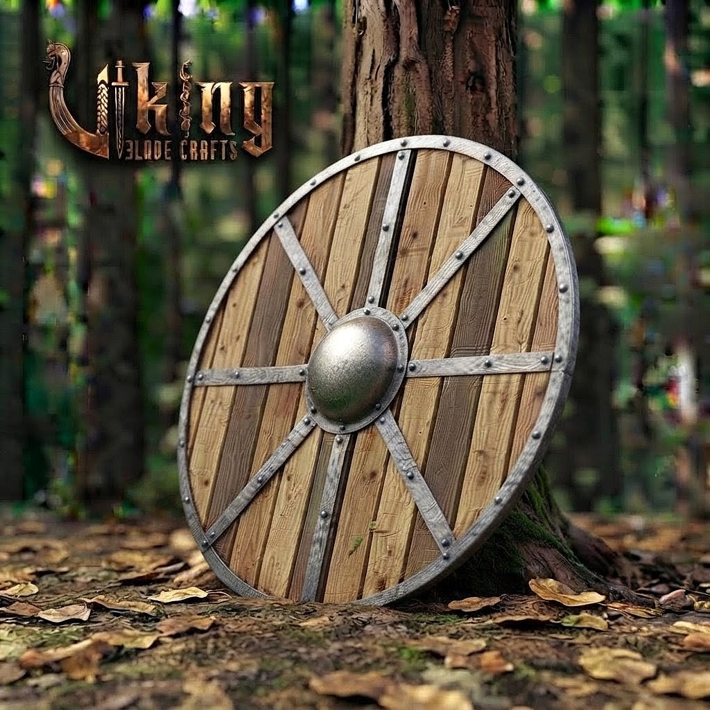 The Skjöldr of the High Jarl Radial-Braced Multi-Tone Viking Shield