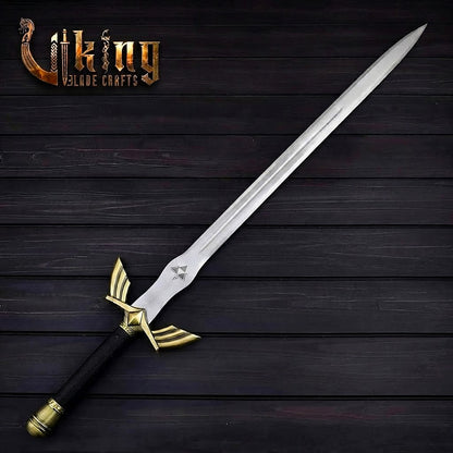 Zelda-Inspired Goddess Longsword | Blue or Black Handle | Matching Scabbard
