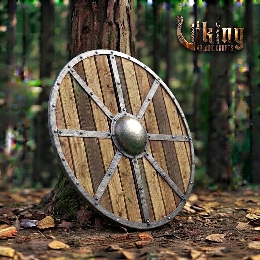 The Skjöldr of the High Jarl Radial-Braced Multi-Tone Viking Shield