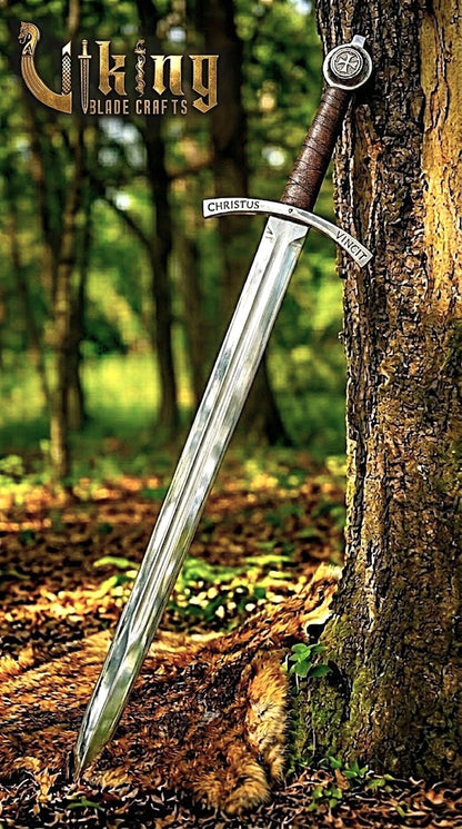 Faithkeeper Knights Templar Sword – Handmade Medieval Crusader Replica