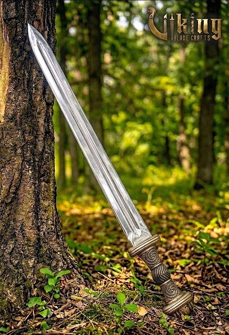 Handmade Fetter Lane Sword – Historic Viking Replica with Scabbard