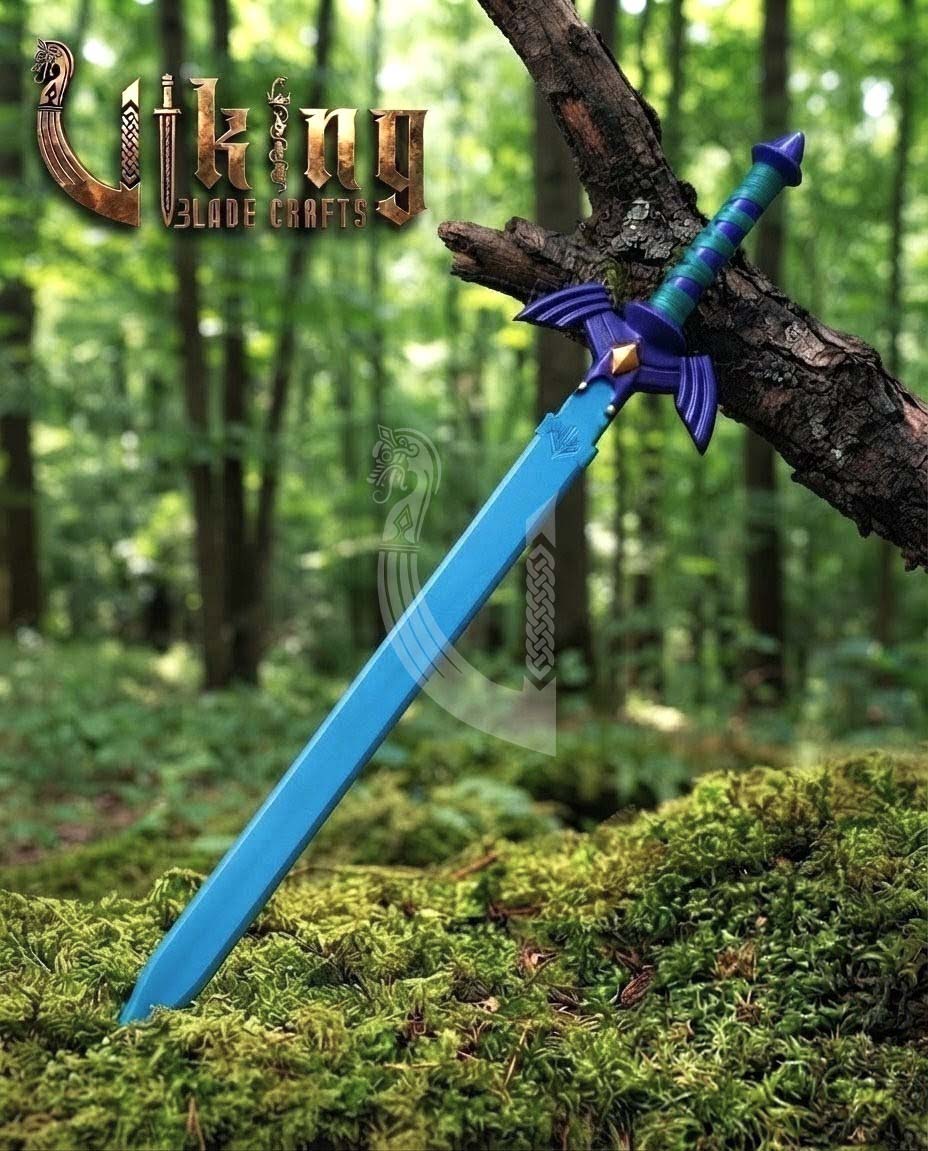 Zelda Master Sword Replica | 42" Premium Stainless Steel Sword & Scabbard