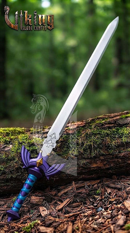 Zelda Master Sword Replica | 42" Premium Stainless Steel Sword & Scabbard