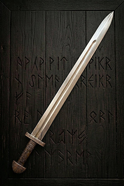 Oslo Viking Sword with Scabbard | Intricately Crafted Norse Blade