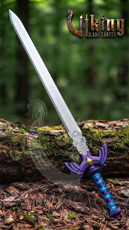 Zelda Master Sword Replica | 42" Premium Stainless Steel Sword & Scabbard