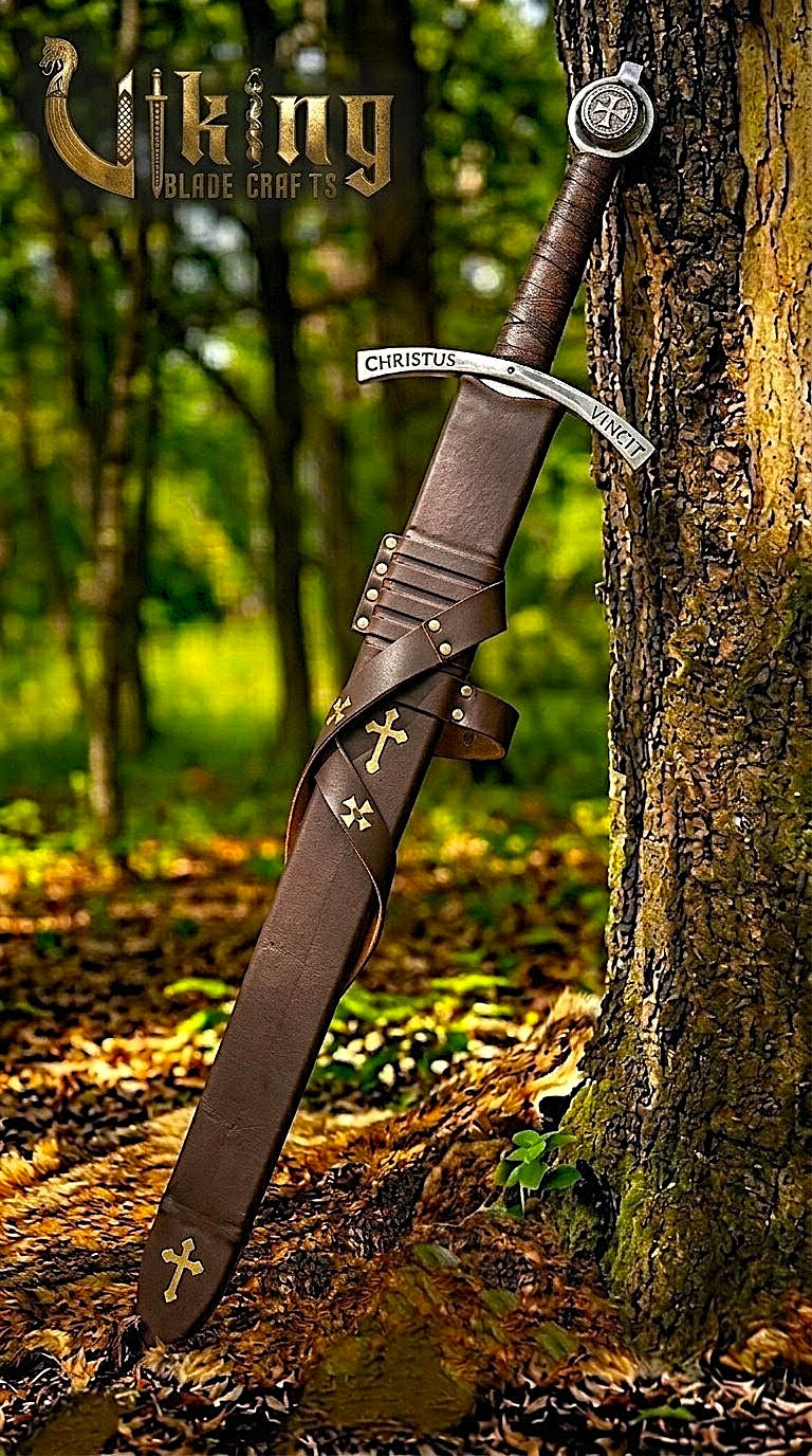 Faithkeeper Knights Templar Sword – Handmade Medieval Crusader Replica