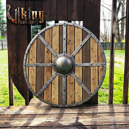 The Skjöldr of the High Jarl Radial-Braced Multi-Tone Viking Shield